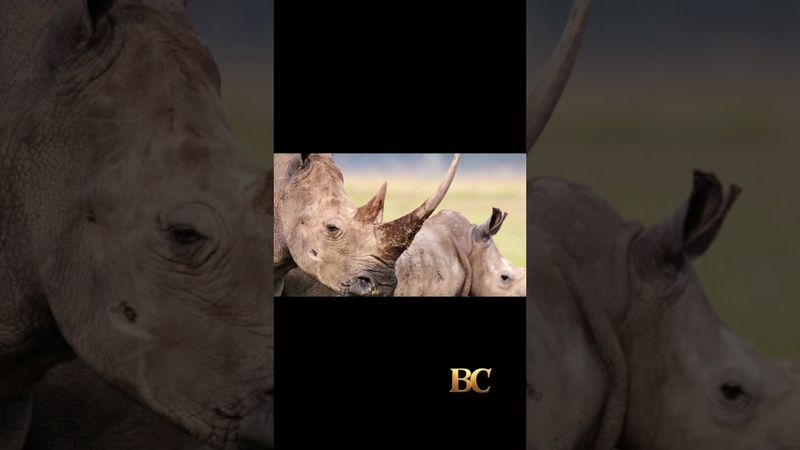 Scientists in South Africa are making rhino horns radioactive to fight poaching