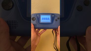 $143 Sega Game Gear Blue | USED - No Talking | Retro Handheld | March 2024 #asmr #games #shorts