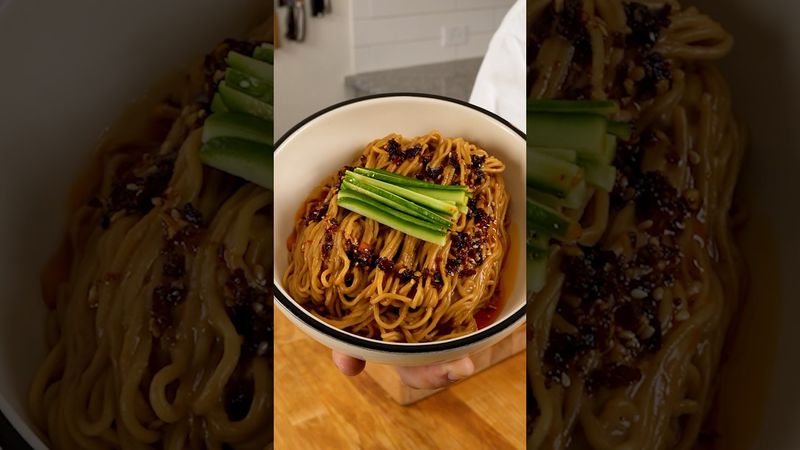 Creamy Peanut Noodles 🥜🍜