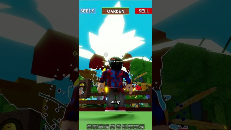 УКРАЛ БОЛЬШОЙ ФРУКТ и Затроллил Игрока в Grow a Garden в Роблокс 😂 | Фиксай #shorts