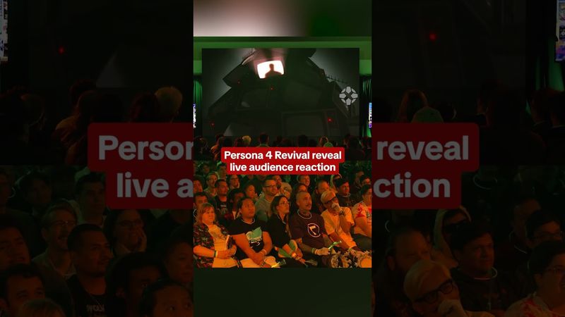 #IGNLive Crowd Reacts to Persona 4 Revival