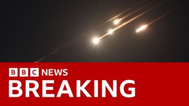 Iran launches ballistic missiles at Israel | BBC News