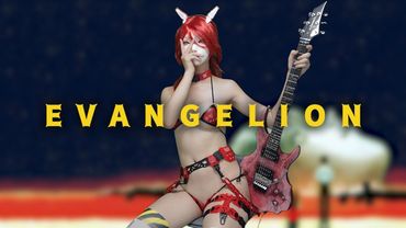 残酷な天使のテーゼをギターで弾いたらこうなった。