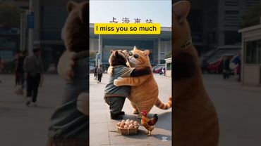 Bear came to visit me #catstory #aicat #cuteanimal