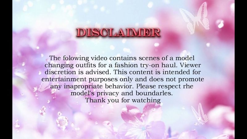 Transparent Try On Haul |Transparent Lingerie | Without underwear