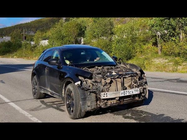 Infiniti FX на V8 по низу рынка. Первый запуск.