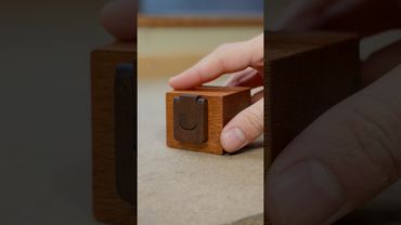 Precision Crafting a Wooden Latch #shorts #woodworking #diy
