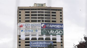 Huge tower block destroyed in northern France | AFP