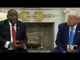 Trump confronts South African president with video on treatment of White farmers