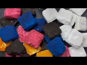 DYED HM CHUNKS | Inspo - @TheChalkRealm 