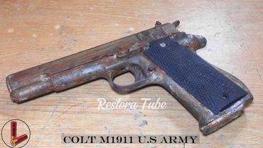 Colt M1911 . 45 Acp Gun Restoration/1911 restoration/Колт М1911. 45 Acp Възстановяване на пистолет