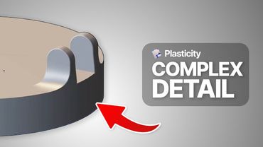 Как моделировать сложные детали в 3D (урок по пластичности)