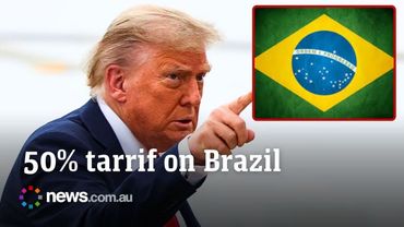 Trump says US will impose 50% tariffs on Brazil