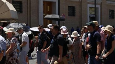 Uptick in heatstroke cases as visitors to Rome brave extreme heat | AFP