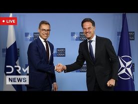 LIVE: Finland's President Stubb and NATO Chief Rutte Hold Joint Press Conference