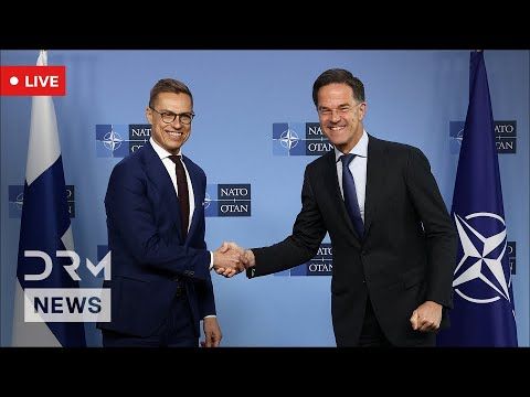 LIVE: Finland's President Stubb and NATO Chief Rutte Hold Joint Press Conference
