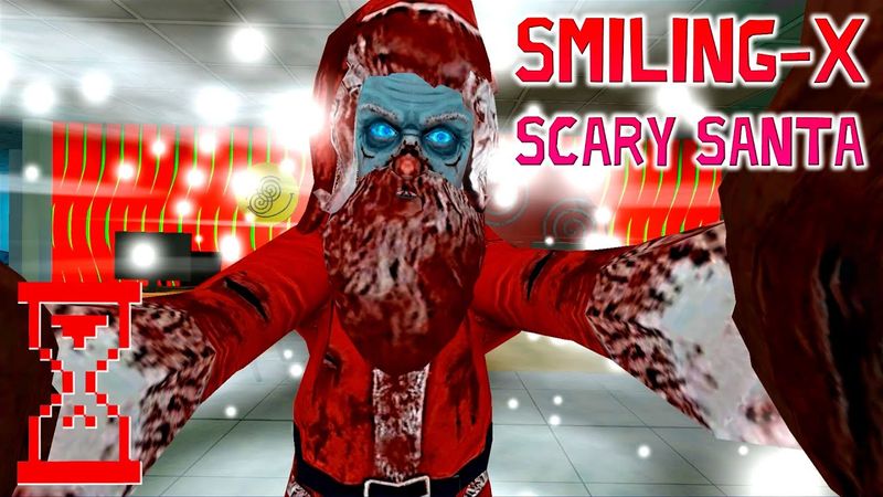Злой Санта прохождение | Smiling-X Scary Santa