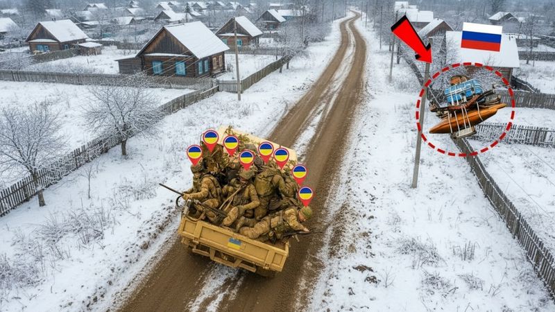 Операция российских спецназовцев запечатлена на видео с беспилотника
