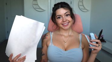 Flirty Secretary ASMR Roleplay | Personal Attention and Office Sounds