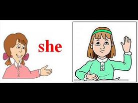 English for children. Personal pronouns