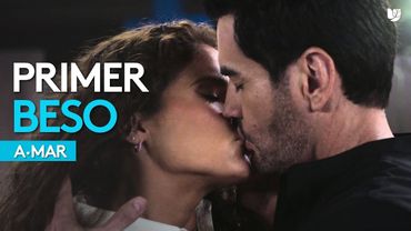 Estrella y Fabián se besan por primera vez con mucho amor | A.Mar | Capítulo 17