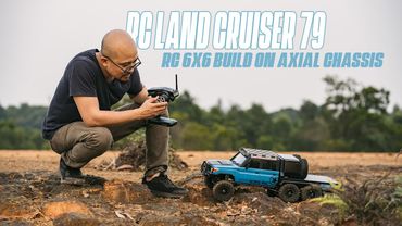 Rc Crawler LAND CRUISER LC79 RC 6X6 Off Road Driving Scale