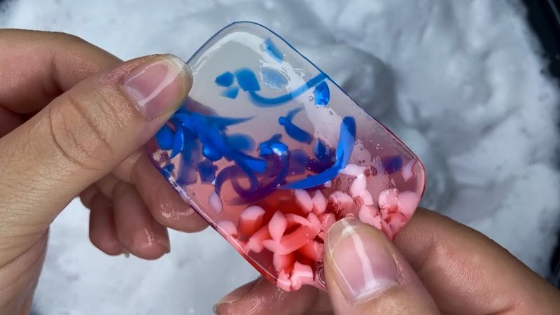 ASMR washing soap /Мыление мыла до обмылка