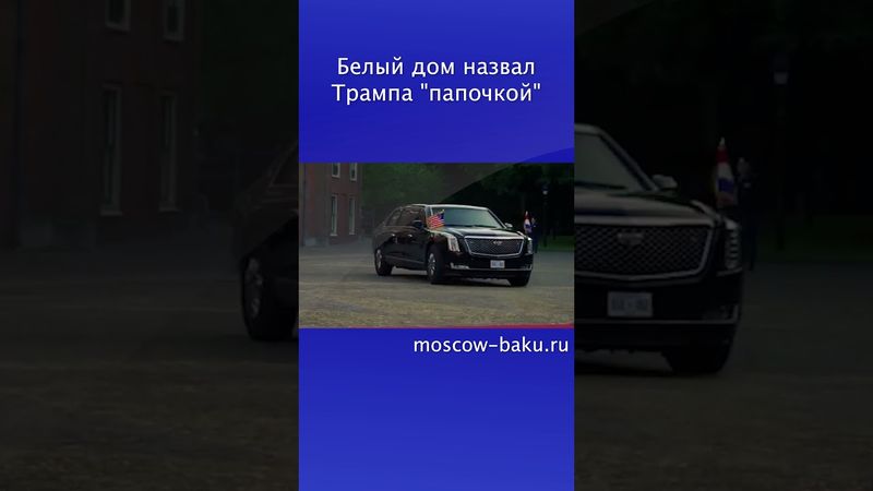 Белый дом назвал Трампа "папочкой"