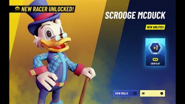 Disney Speedstorm: New Racer Unlocked: Scrooge McDuck