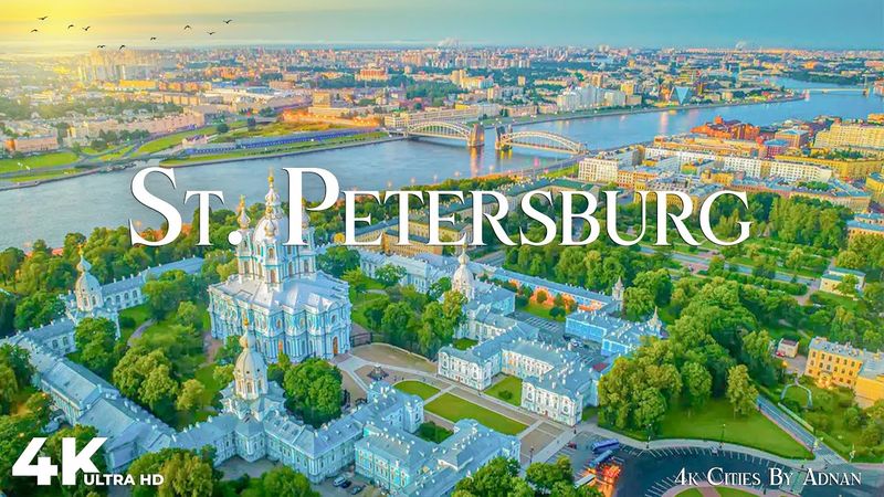 Saint Petersburg Russia in 4K - Hidden Gems & Incredible Scenes