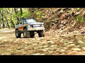 RC Car Traxxas TRX4 Ford Bronco Forest Trail Ride 2