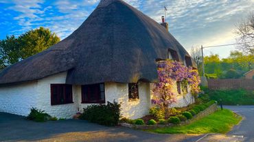 Sunrise WALK Through a Charming English Village | Birdsong & Blossoms - ENGLAND