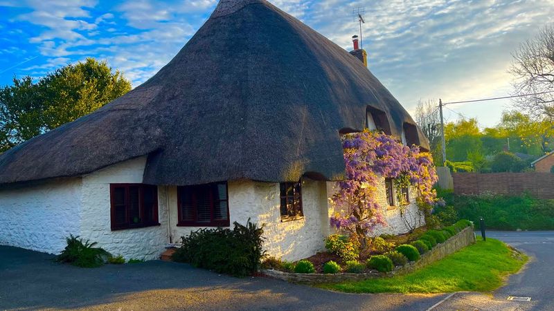 Sunrise WALK Through a Charming English Village | Birdsong & Blossoms - ENGLAND