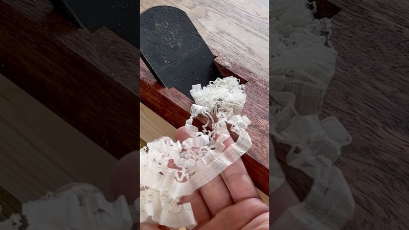 When a Professional Knife Sharpener Sharpens a Plane Blade… @ryota__togishi #shorts #woodworking