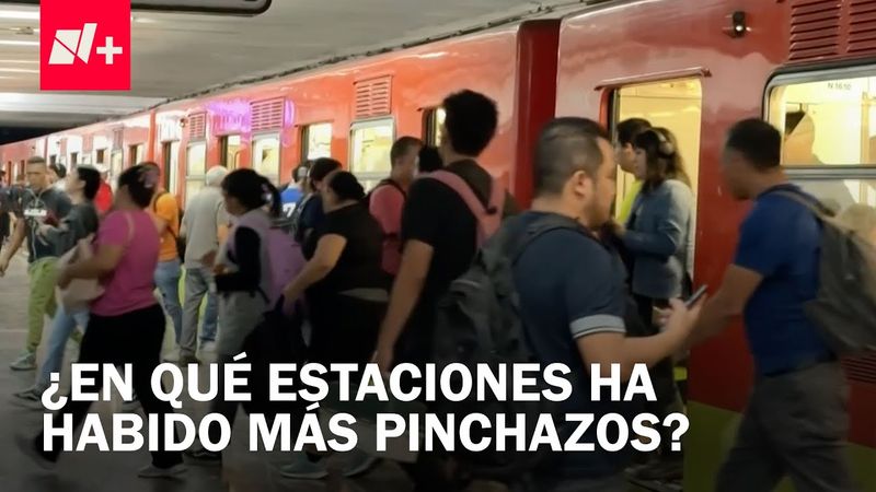Despliegan vigilancia por pinchazos en el Metro de la CDMX - En Punto