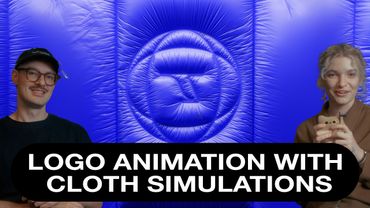 Blender Tutorial Type/Logo Animation using Cloth Simulation