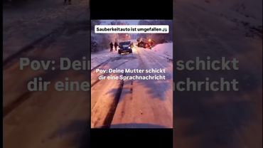 Boden ist glatt ❄️ #memes #deutschememes #glatteis #unfall #winter