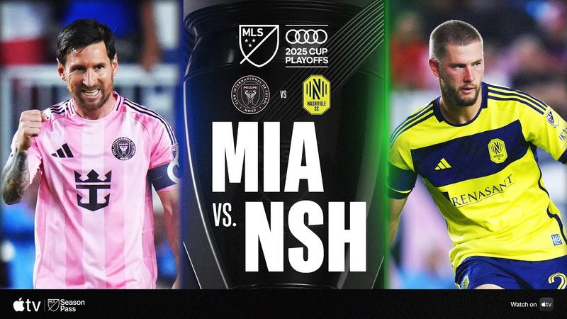 Inter Miami CF vs. Nashville SC | Full Match Highlights | 2025 Audi MLS Cup Playoffs
