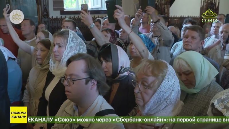 Утреня всенощного бдения в Никольском храме Калининграда