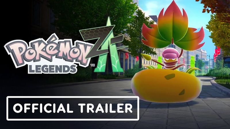 Pokemon Legends: Z-A - Official Mega Victreebel Gameplay Trailer
