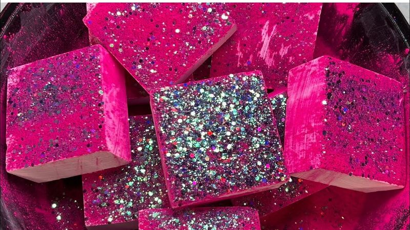 Crispy Plain Gym Chalk w/ @AquariusDustASMR  Pigment 🩷