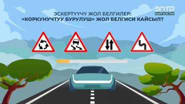 “КОРКУНУЧТУУ БУРУЛУШ” ЖОЛ БЕЛГИСИ КАЙСЫЛ?