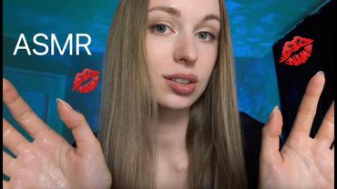 [АСМР] Звуки Рта, Массаж, Поцелуи 🩵 ASMR Mouth Sounds, Massage, Kissing 💕