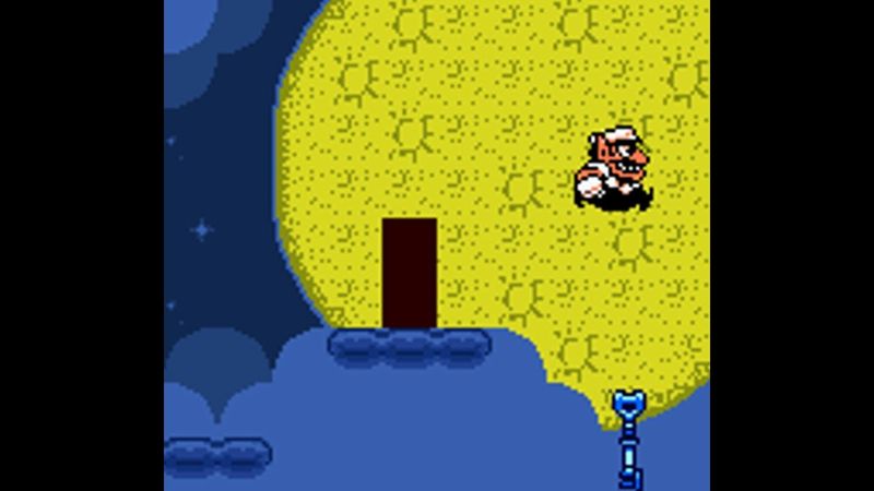 Wario Land 3: Part 98: Above the Clouds (Blue Chest)