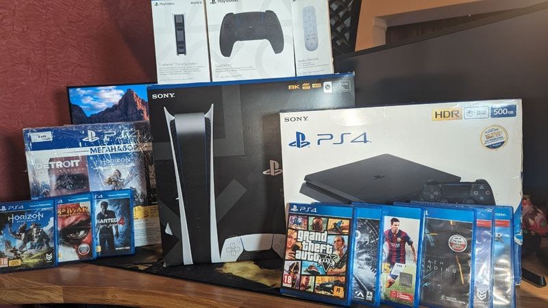 Розіграш PS5 + Ps4 + Ps4