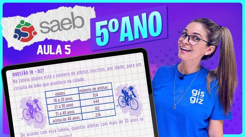 SAEB 5º ANO MATEMÁTICA - SIMULADO PREPARATÓRIO #5