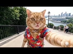 Влог рыжего кота из Москвы