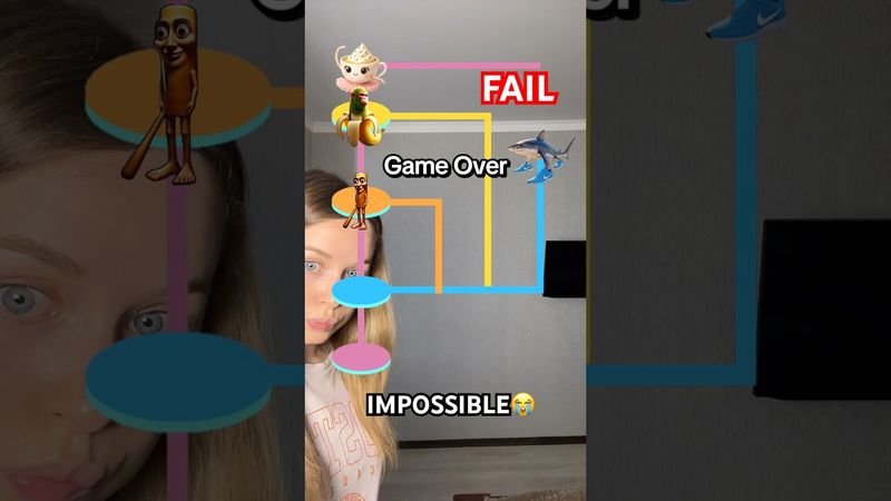 Coloring Brainrot Animals😳How to complete this CHALLENGE?😭#shorts