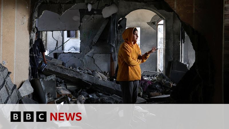 Israeli air strikes in Gaza kill at least 62 people overnight | BBC News