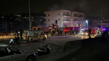 Aftermath of Israeli strike on a building in southern Lebanon | AFP